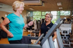 Vitaal Fysiotherapie Katwijk gezondheid en beweging op de loopband