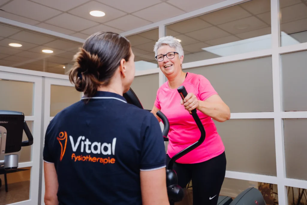 Persoonlijke begeleiding van Vitaal personeel tijdens het trainen